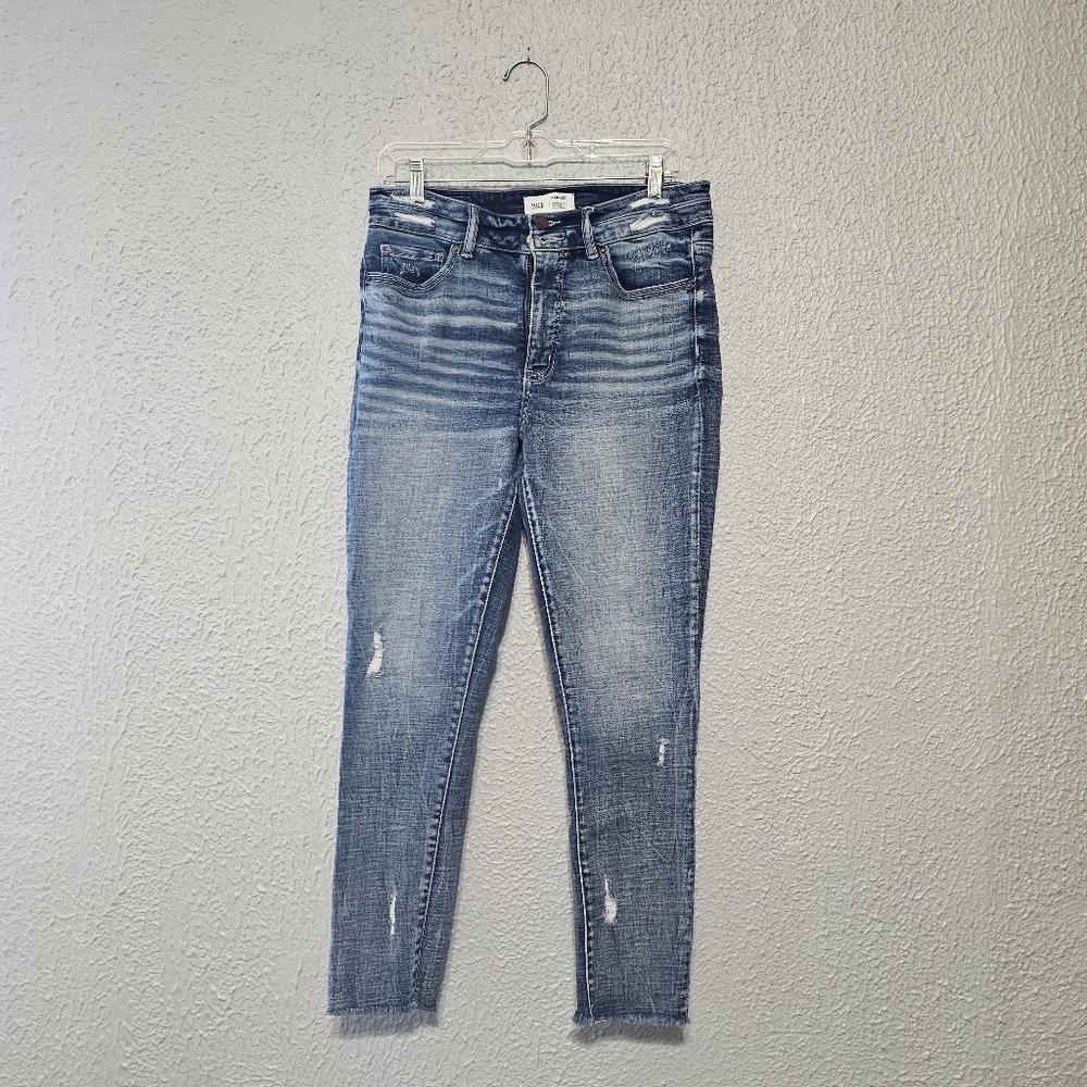 BKE Jeans Women's Size 29X27 Parker Universal Fit Highrise Ankle Skinny